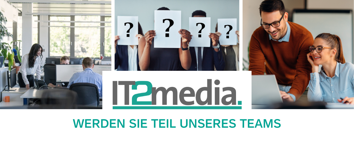 Initiativbewerbung für IT2media, 1. Bild